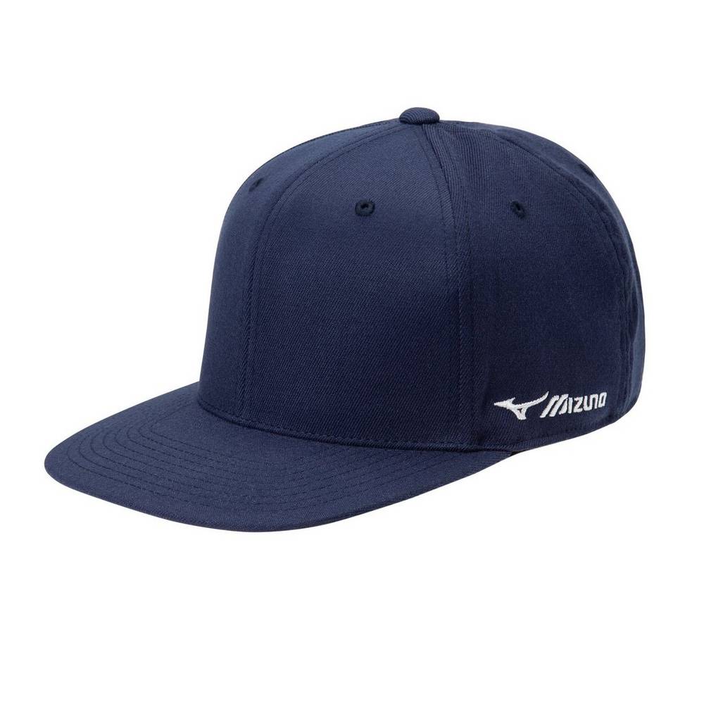 Mens Mizuno Team Snapback Hat Navy Philippines (UMKFWE601)